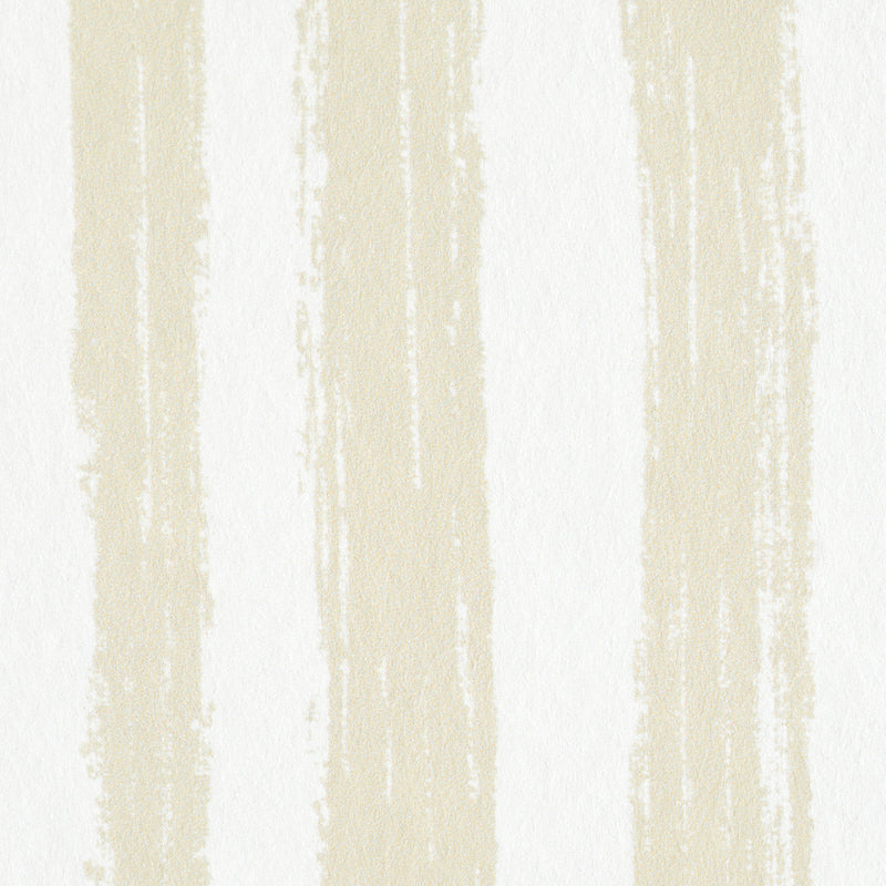 View 5011540 Sketched Stripe Natural Schumacher Wallpaper