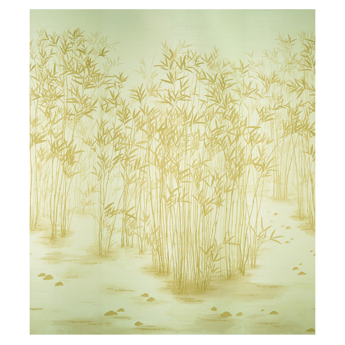 Acquire 5011781 Kanji Sisal Ochre Schumacher Wallpaper