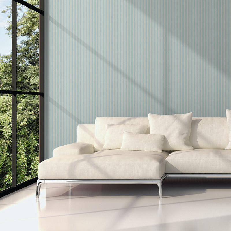 Search 5011860 Edwin Stripe Narrow Sky Schumacher Wallpaper