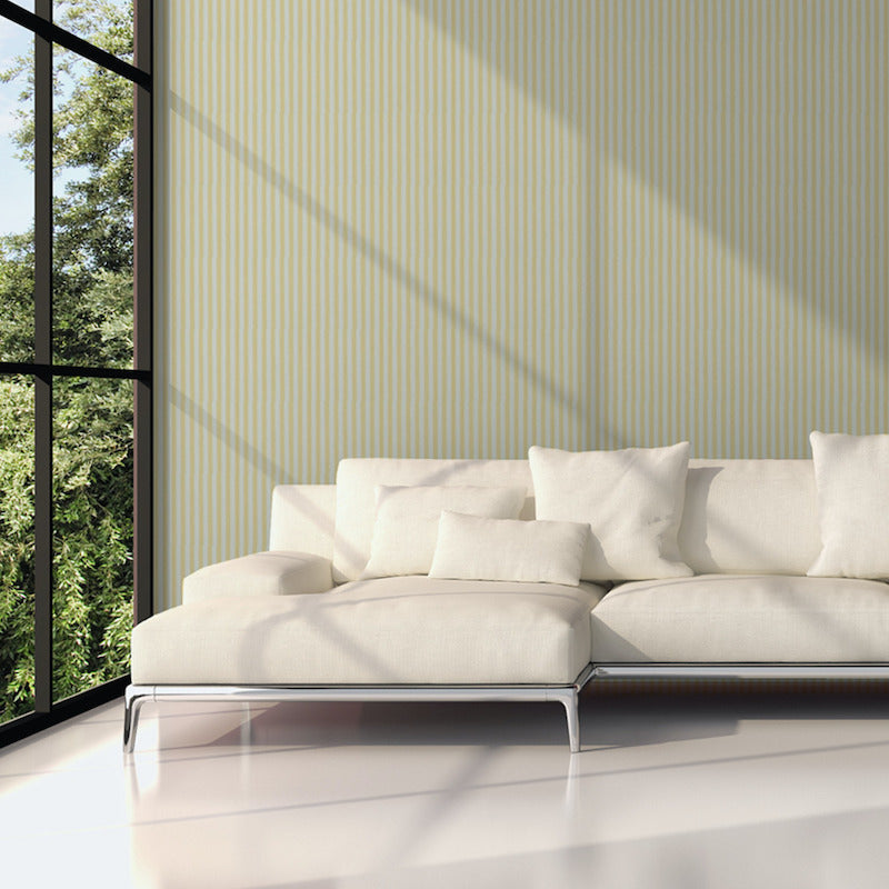 Save on 5011870 Edwin Stripe Narrow Buttercup Schumacher Wallpaper