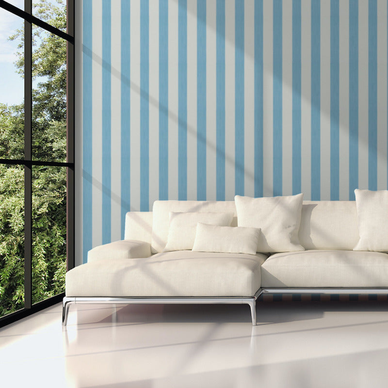 Search 5011904 Edwin Stripe Wide Ocean Schumacher Wallpaper