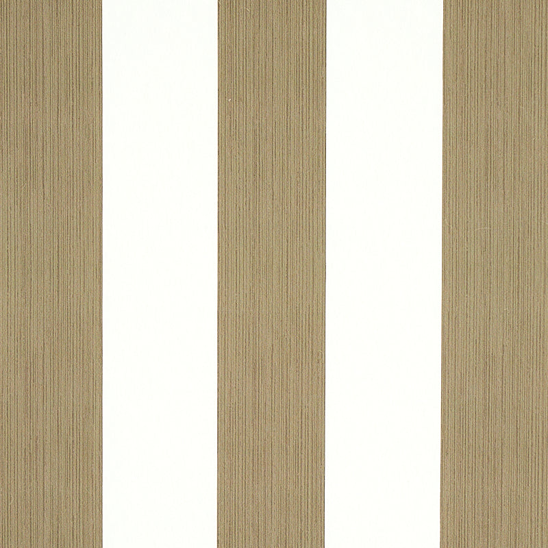 Looking for 5011919 Edwin Stripe Wide Mushroom Schumacher Wallpaper