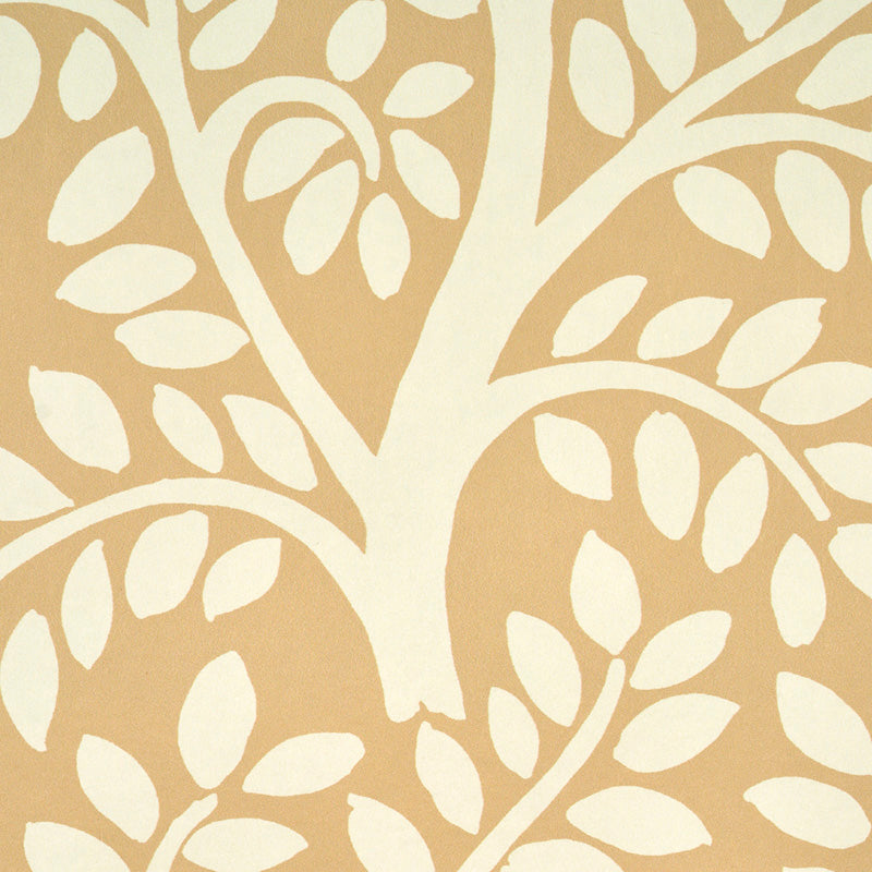 Select 5011961 Temple Garden Ii Sand Schumacher Wallpaper