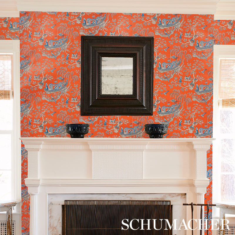 Looking for 5011992 Matsudana Spice Schumacher Wallpaper