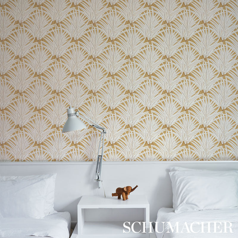 Order 5012241 Zenada Gold Schumacher Wallpaper