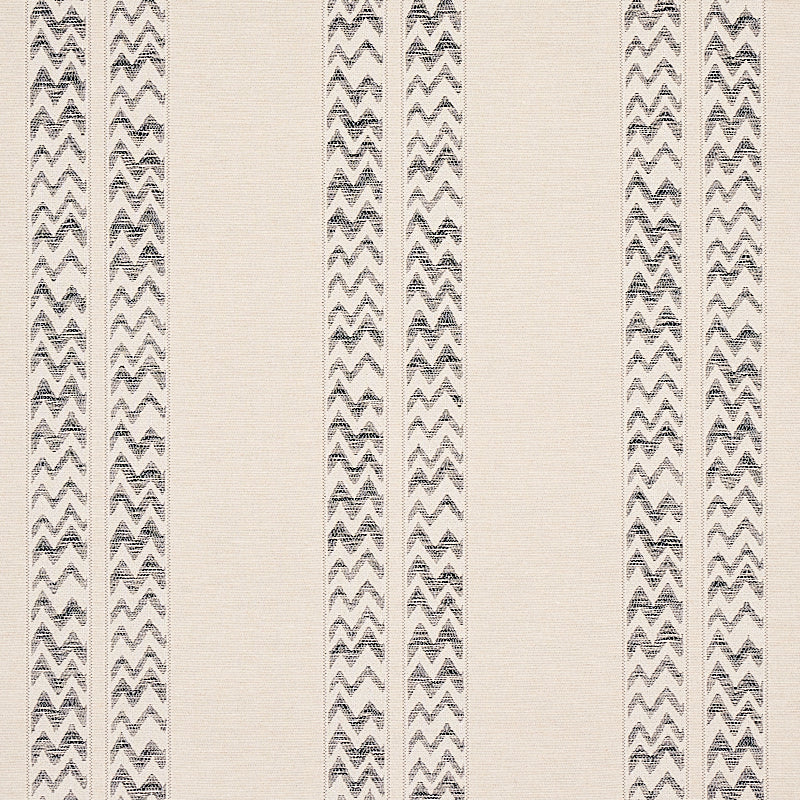 Purchase 5012310 Kudu Stripe Black Schumacher Wallpaper