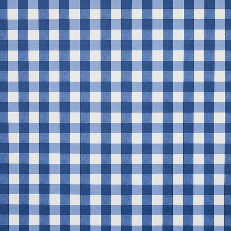 Acquire 5012361 Willa Check Navy Schumacher Wallpaper