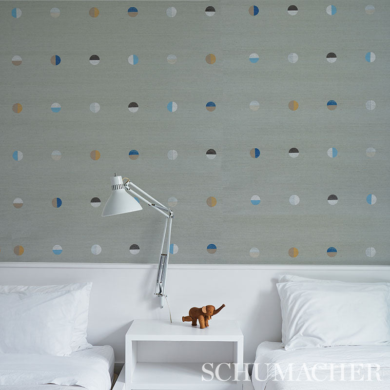 Find 5012442 Joshua Tree Hand Printed Sisal Mineral Schumacher Wallpaper