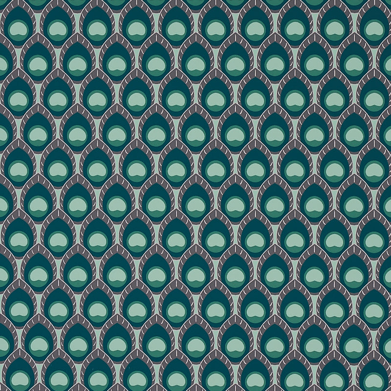 Find 5012520 Dawnridge Sage Schumacher Wallpaper