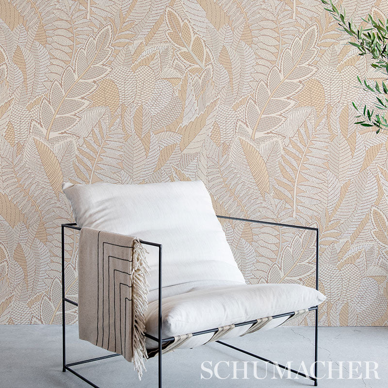 Purchase 5012660 Japura Forest Neutral Schumacher Wallpaper