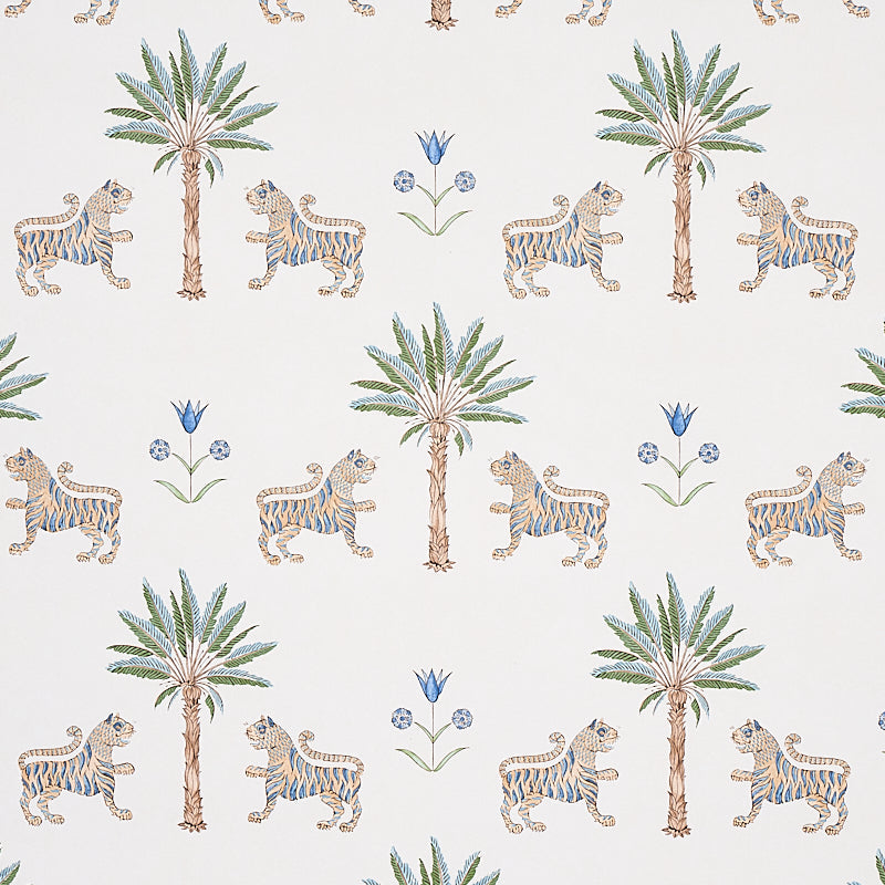Save on 5012921 Tiger Palm Delft Schumacher Wallpaper