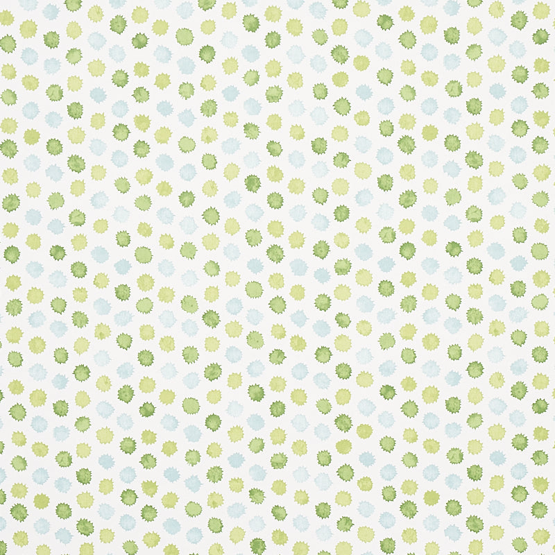 Save on 5013102 Mini Bursts Green and Blue Schumacher Wallpaper