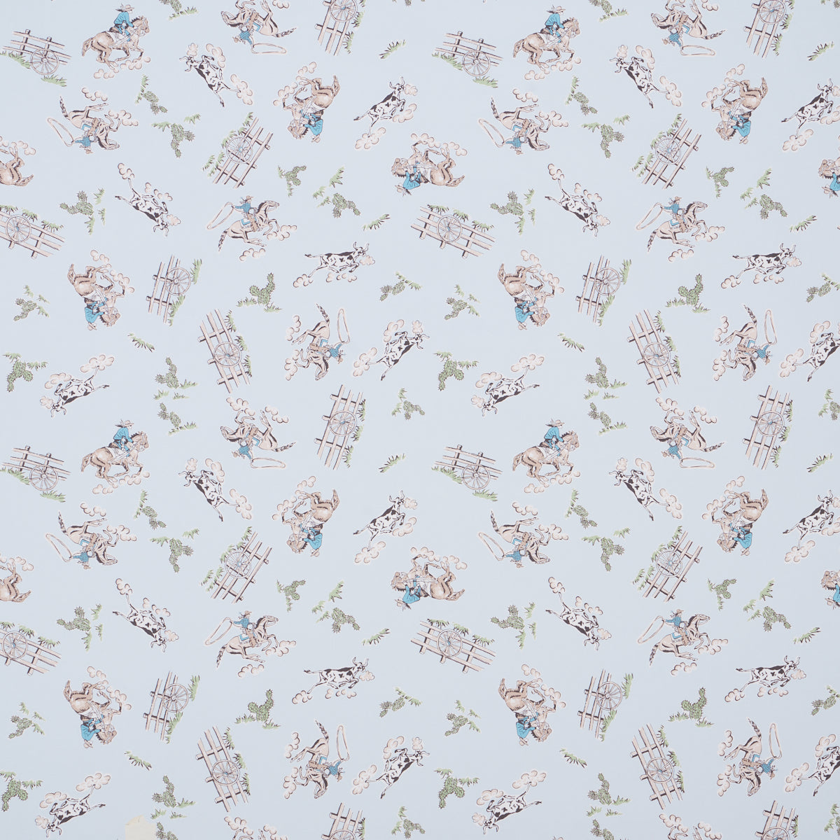 Purchase 5014121 Wild West, Blue by Wallpaper