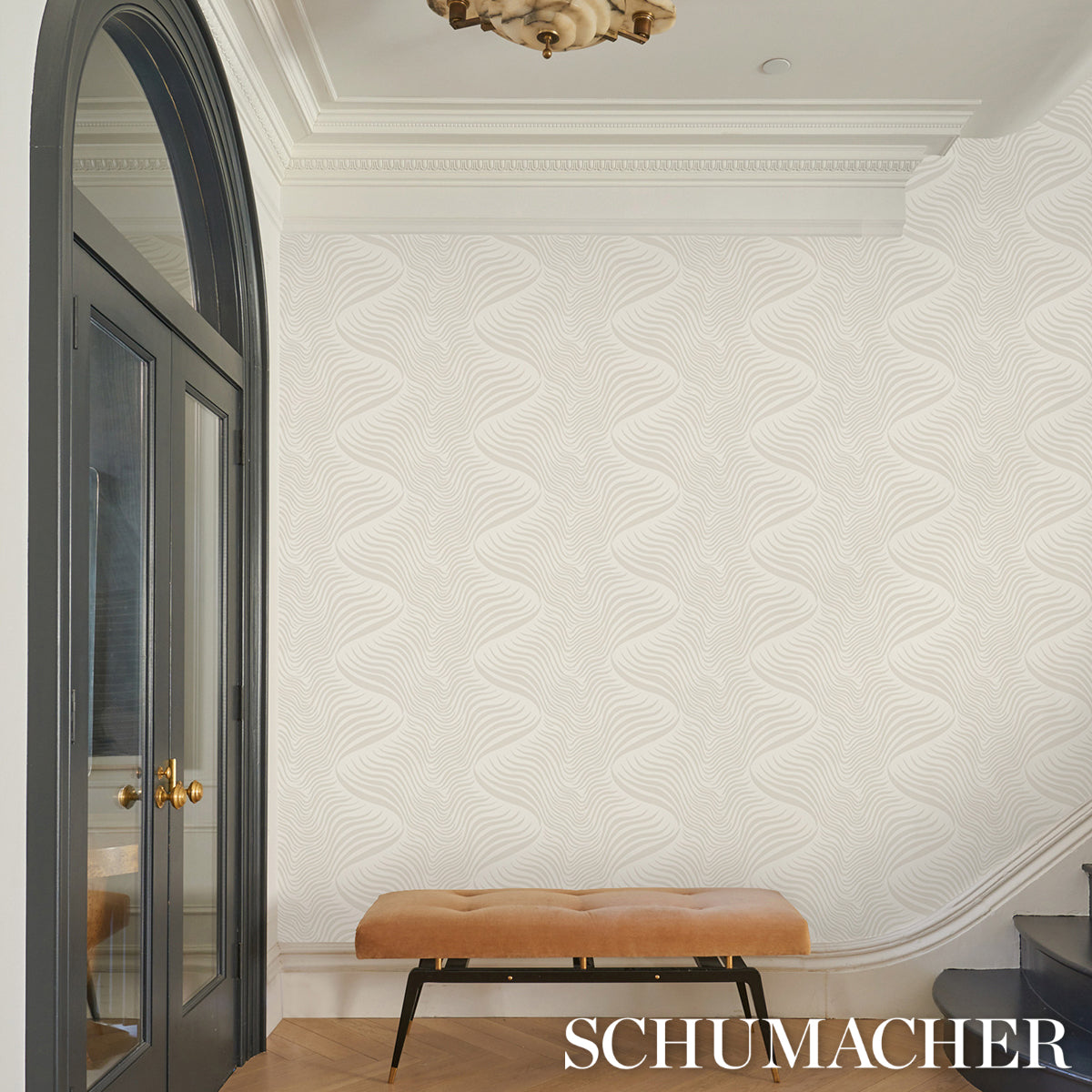Purchase 5014151 | Sauvage, Dove - Schumacher Wallpaper