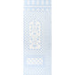 Purchase 5014391 | Bamboo Trellis Panel A, Blue - Schumacher Wallpaper