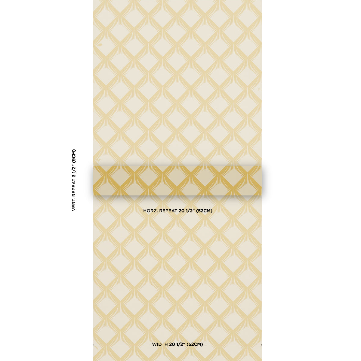 Purchase 5015042 | Maize, Mustard - Schumacher Wallpaper