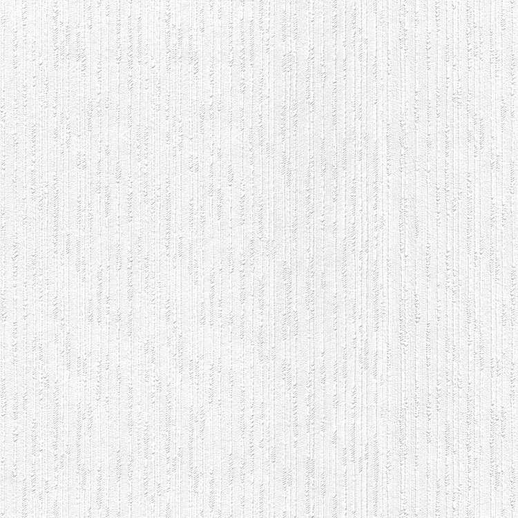 5361-10 | Linen Stripe Paintable Wallpaper, Whites - Erismann Wallpaper