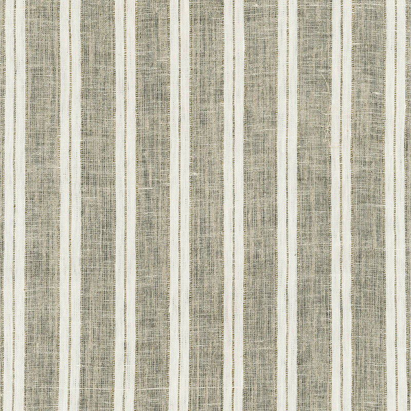 62120 | Hillsborough Linen Stripe, Natural - Schumacher Fabric