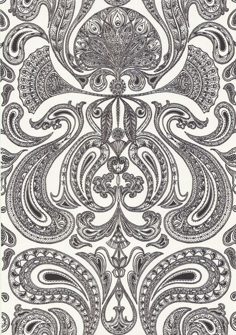 View 66/1004 Cs Malabar White B By Cole and Son Wallpaper