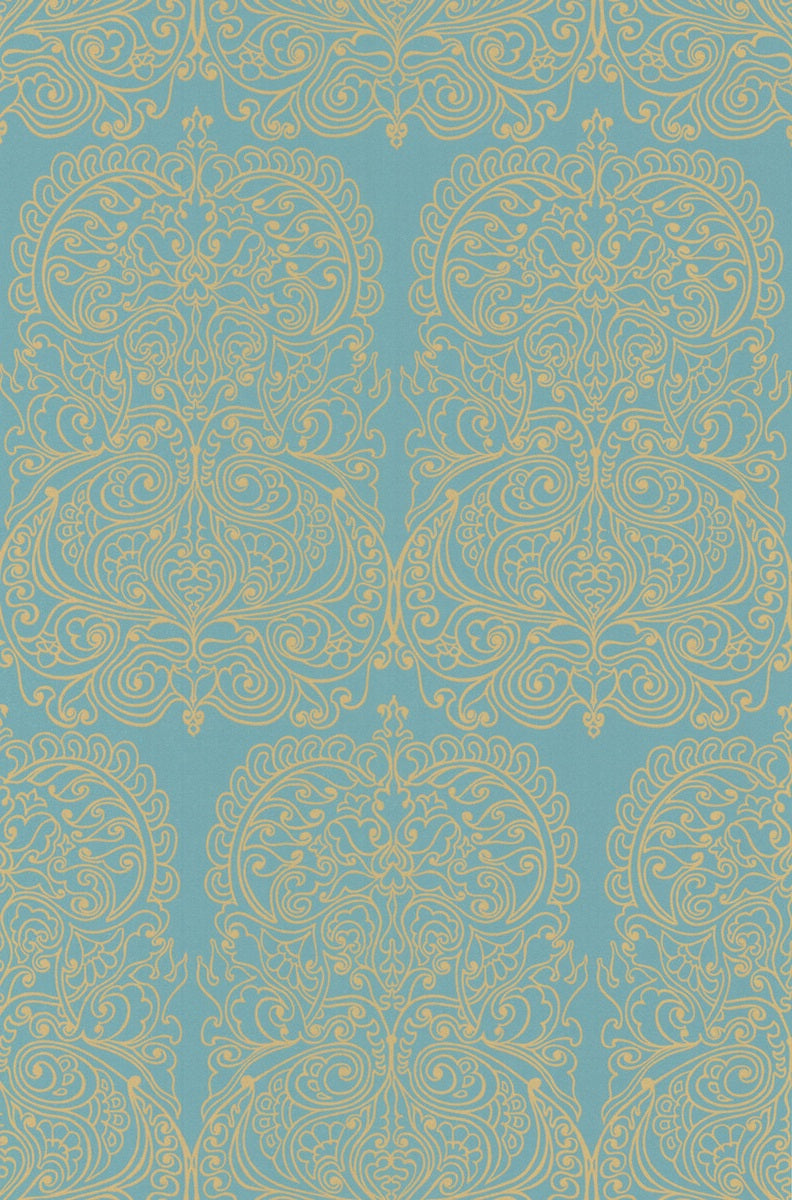 Looking for 69/2107 Cs Alpana Gold Aqua By Cole and Son Wallpaper