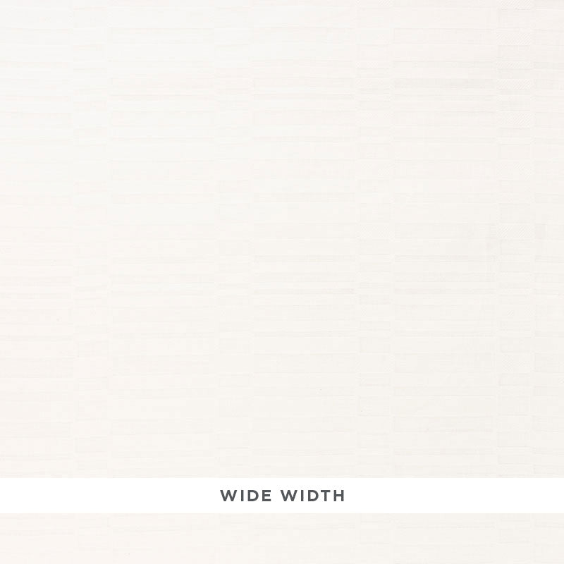 69100 | Mondrian Sheer, Alabaster - Schumacher Fabric