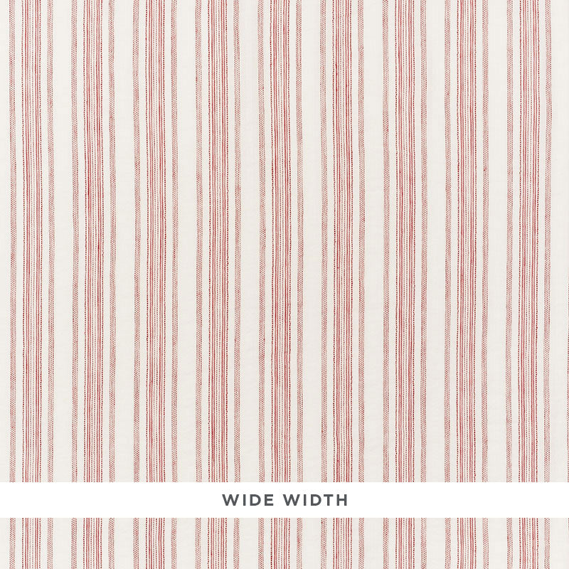 70013 | Montallegro Linen Sheer, Red - Schumacher Fabric