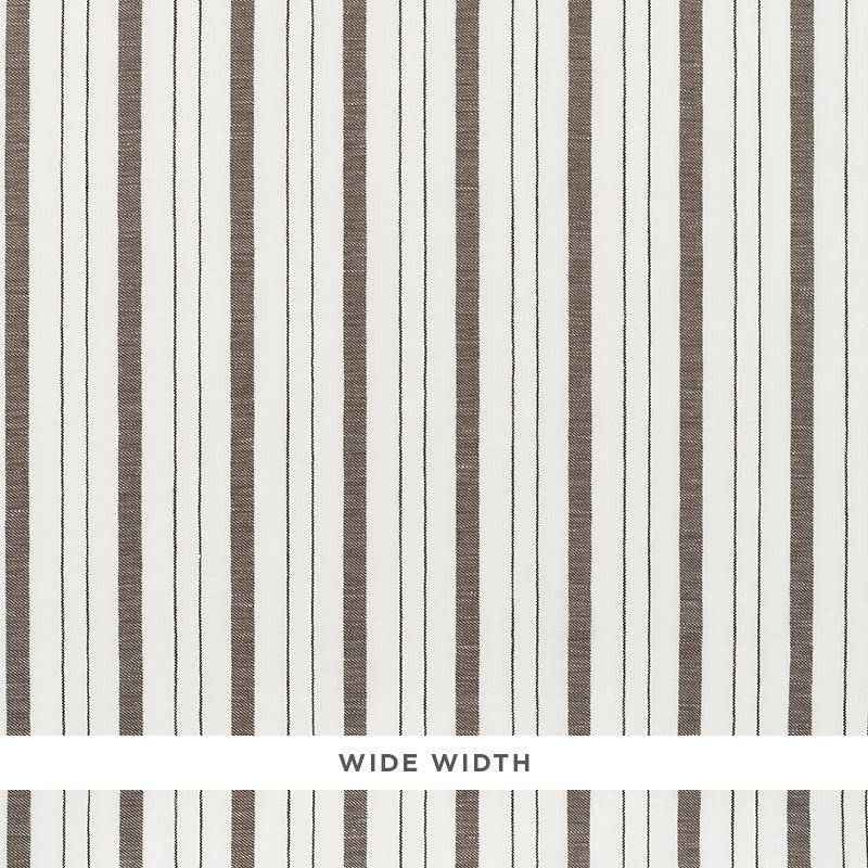 70152 | Renato Linen Sheer, Cocoa - Schumacher Fabric