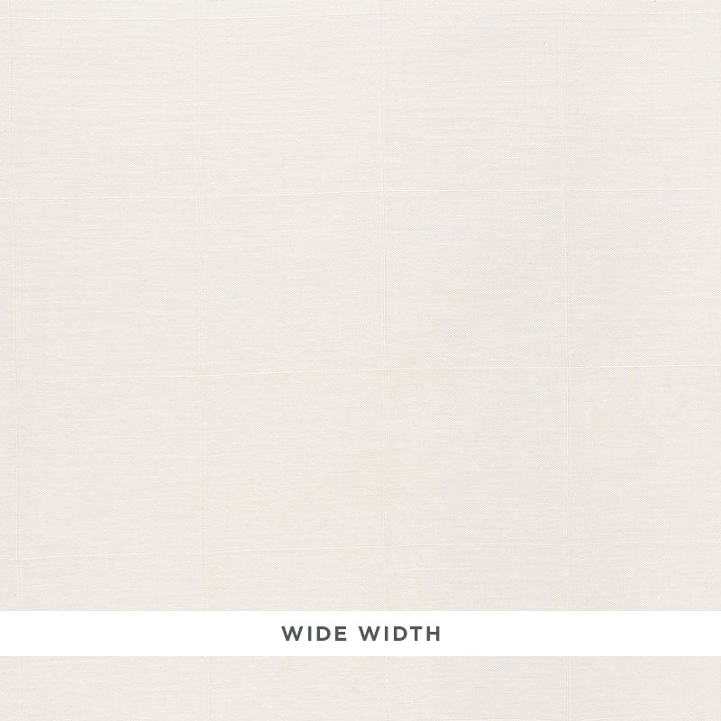 70290 | Dita Windowpane Sheer, Alabaster - Schumacher Fabric