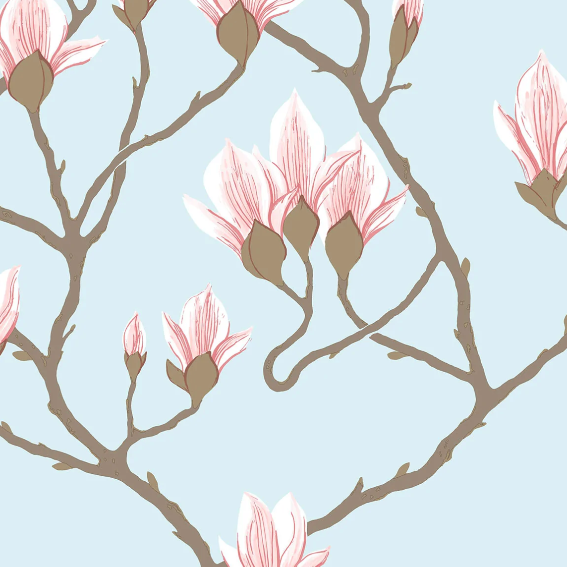 Looking for 72/3011 Cs Magnolia Pale Blue By Cole and Son Wallpaper