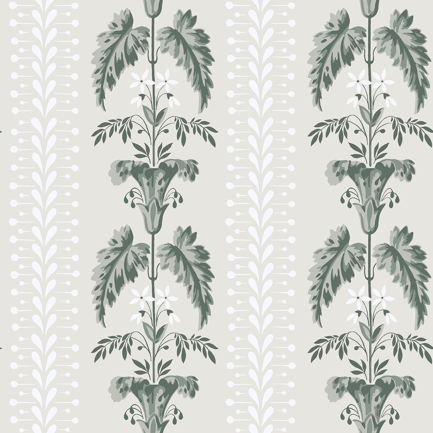 831-28 Sophie spring green, Löfstad by Sandberg Wallpaper