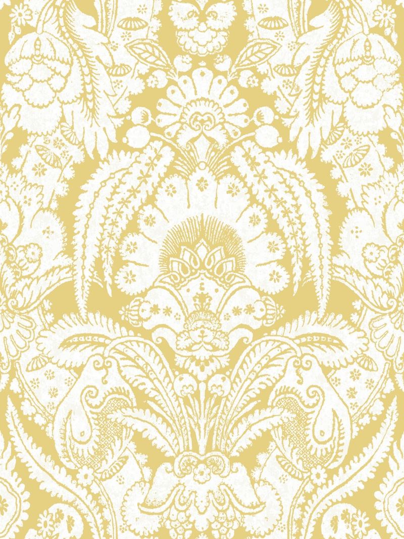 Select 94/2013 Cs Chatterton French Yellow And Ivory By Cole and Son Wallpaper
