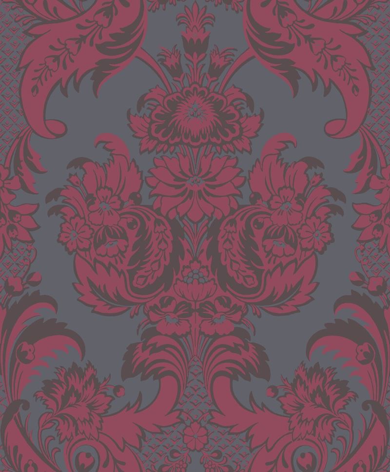 Acquire 94/3018 Cs Wyndham Red And Slate By Cole and Son Wallpaper