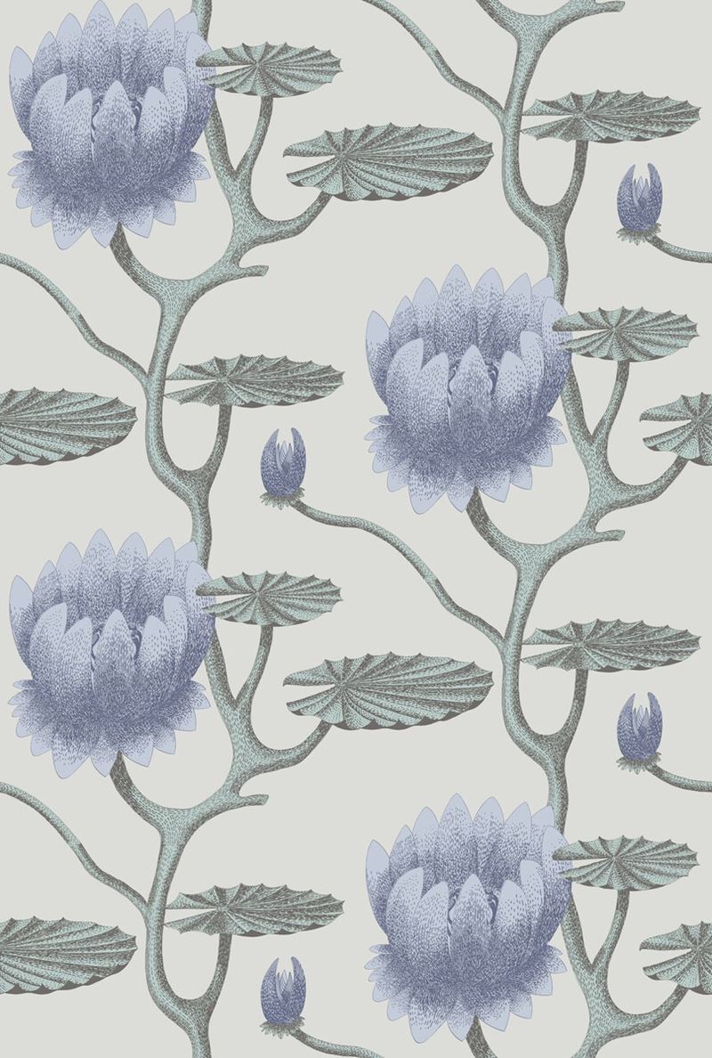 Save on 95/4024 Cs Summer Lily Blu Aq Pearl By Cole and Son Wallpaper