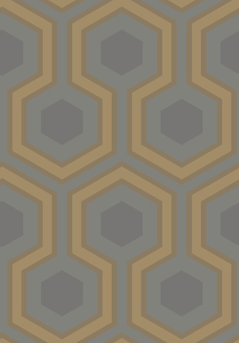 Shop 95/6033 Cs Hicks Grand Slate Bron By Cole and Son Wallpaper
