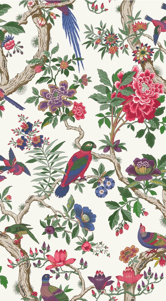 Search 99/12050 Cs Fontainebleau Fuschia By Cole and Son Wallpaper