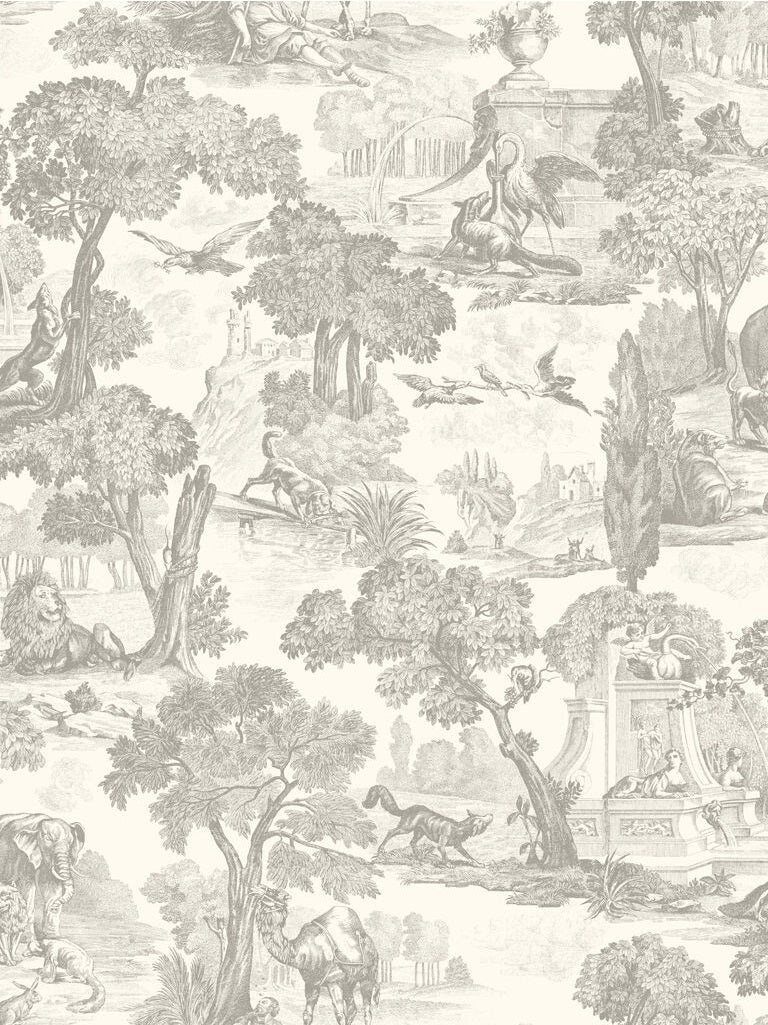 Buy 99/15061 Cs Versailles Charcoal By Cole and Son Wallpaper