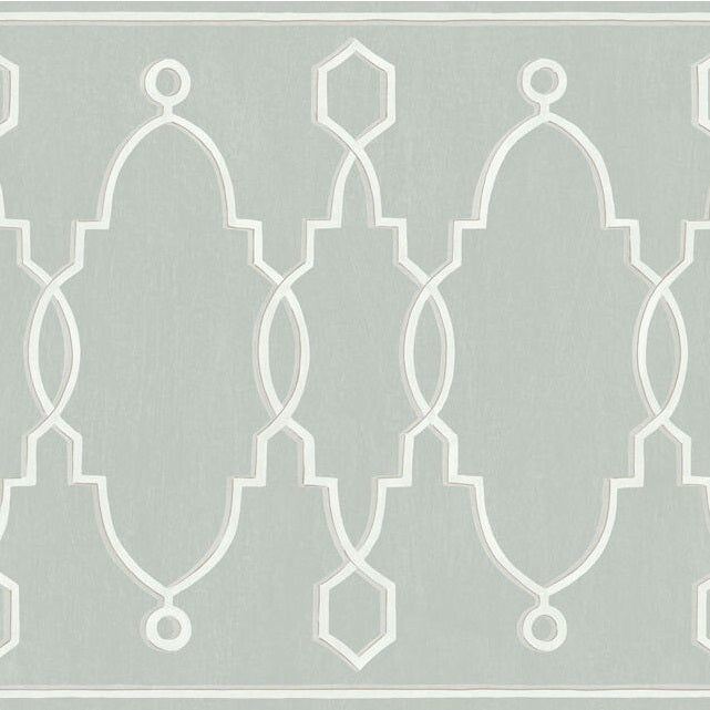 View 99/3013 Cs Parterre Border French Grey By Cole and Son Wallpaper
