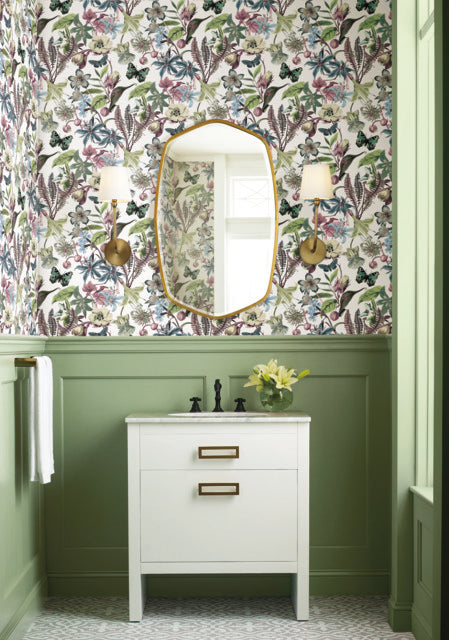 Purchase Bl1721 | Blooms, Butterfly House - York Wallpaper
