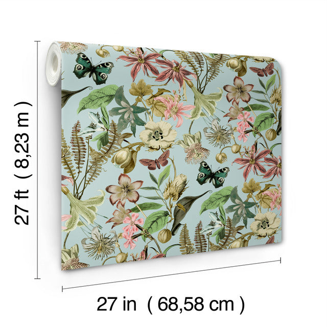 Purchase Bl1725 | Blooms, Butterfly House - York Wallpaper