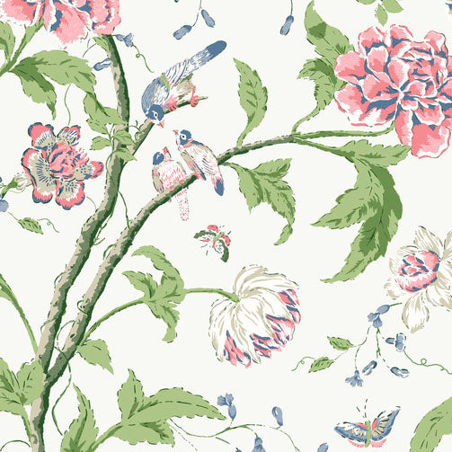 Bl1785 | Blooms, Teahouse Floral - York Wallpaper