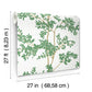 Purchase Bl1801 | Blooms, Lunaria Silhouette - York Wallpaper