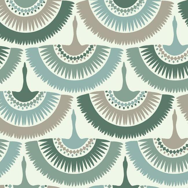 Select BO6644 Feather and Fringe Bohemian Luxe by Antonina Vella Wallpaper