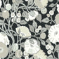 Select BW3981 Vincent Poppies Black and White Resource Library by York Wallpaper