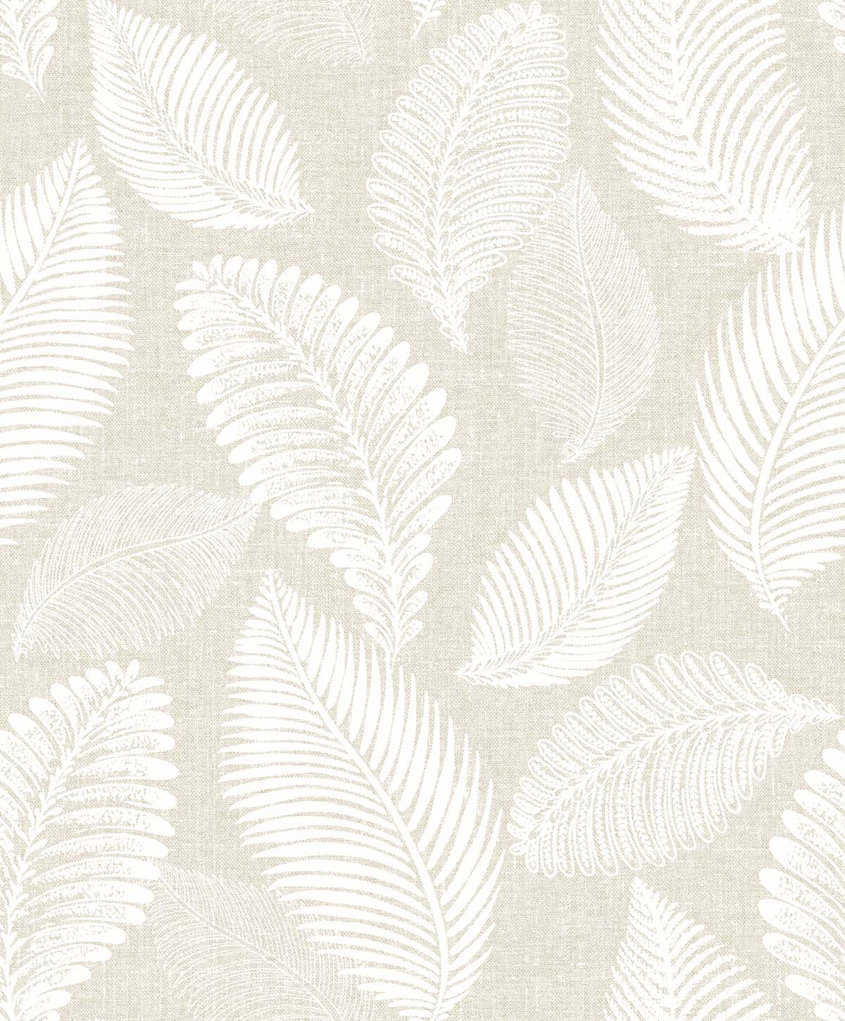 EW10005 | Tossed Leaves, Beige - Seabrook Designs Wallpaper