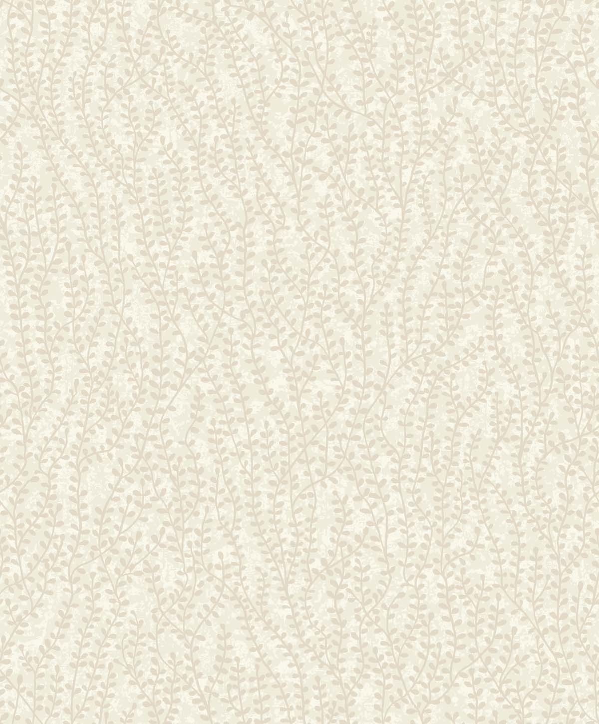 EW10605 | Seaweed Beaded Branches, Beige - Seabrook Designs Wallpaper