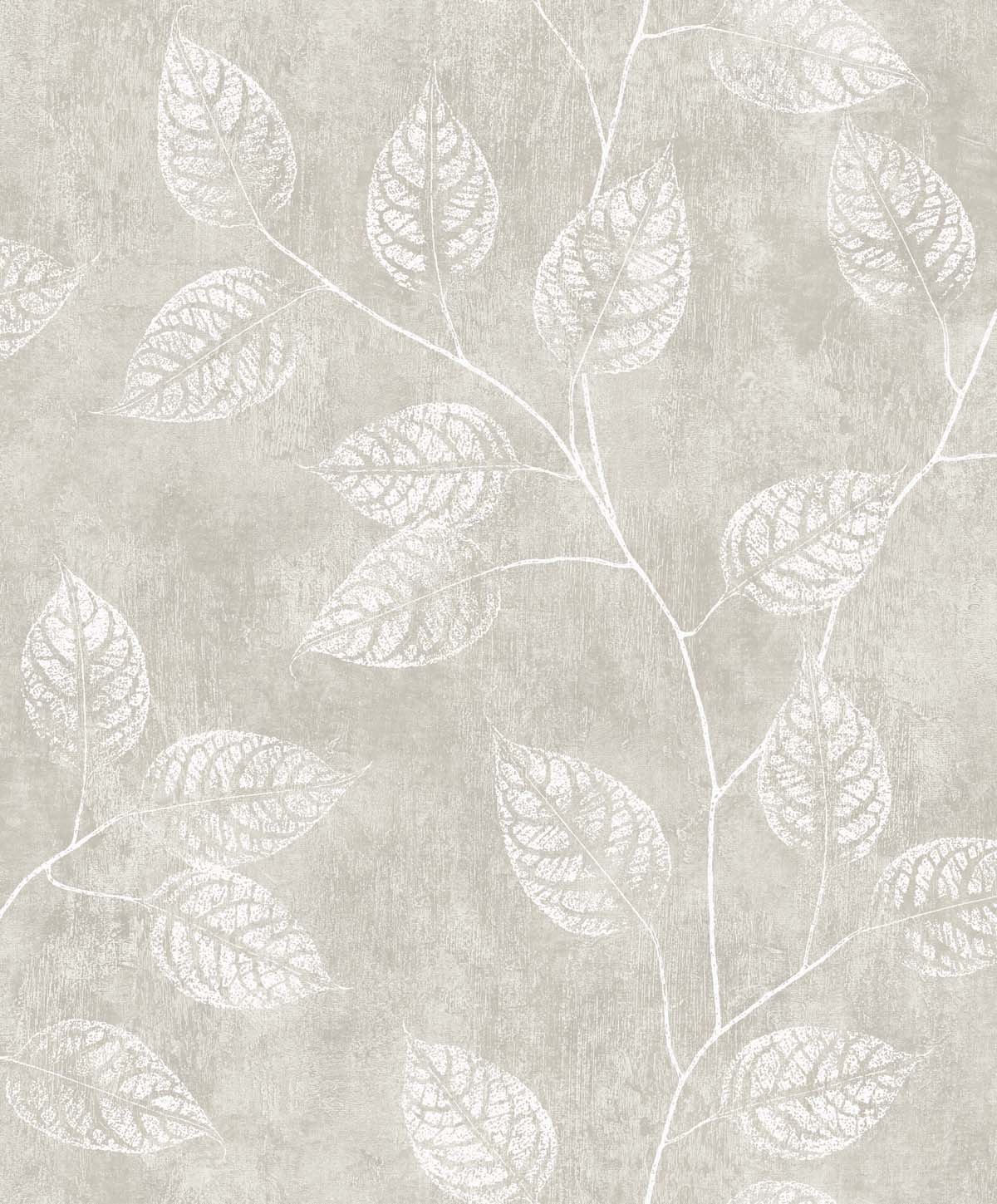 EW10807 | Branch Trail Silhouette, Grey - Seabrook Designs Wallpaper