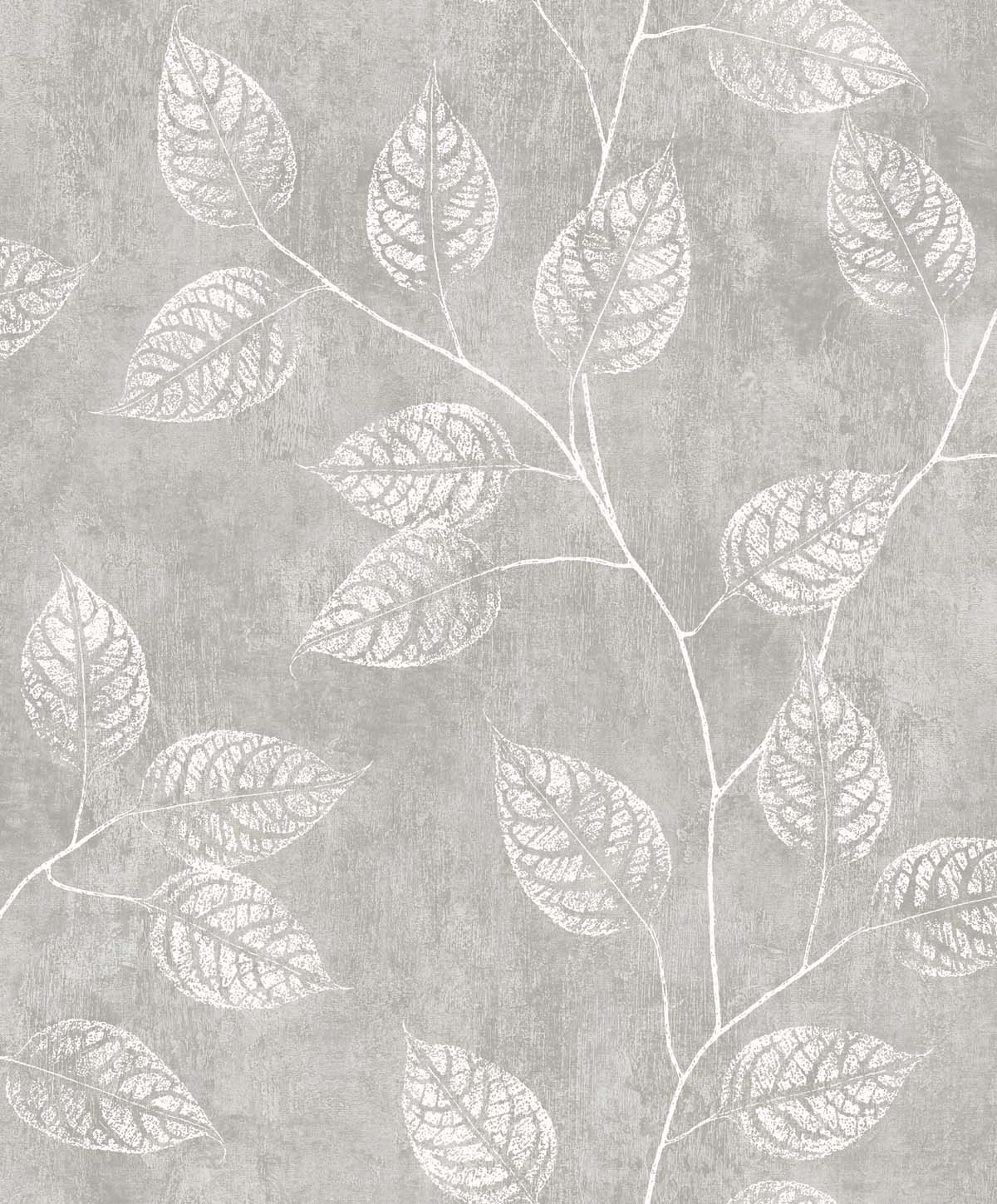 EW10808 | Branch Trail Silhouette, Grey - Seabrook Designs Wallpaper