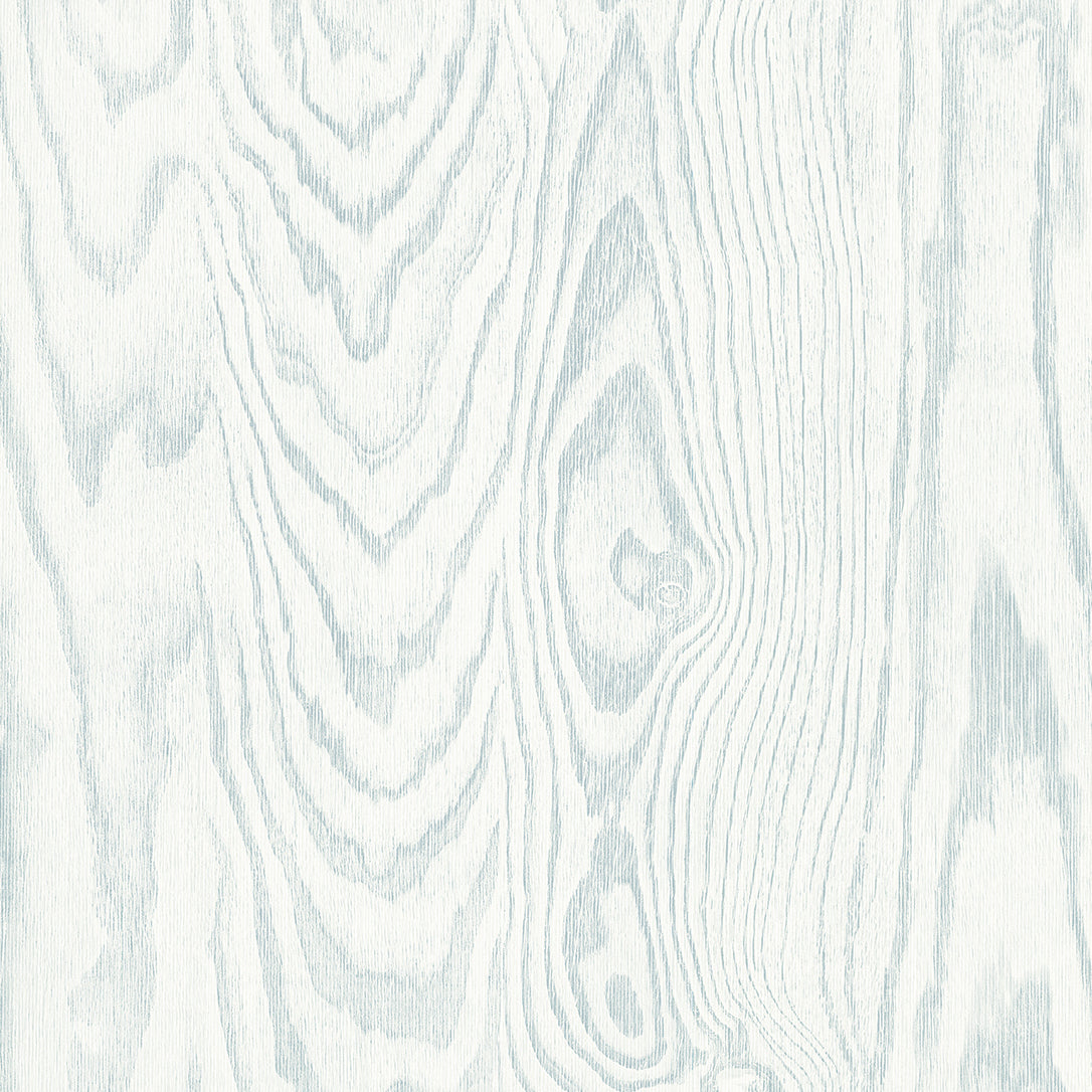 Seabrook Designs Wallpaper EW11302 White Heron, Kyoto Faux Woodgrain