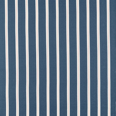 F1500-03 Knightsbridge Navy/Rouge Stripes Clarke And Clarke Fabric