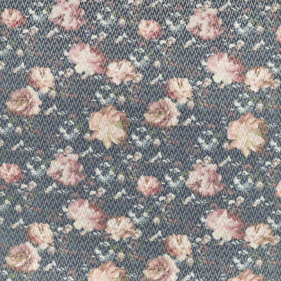F1523-04 Camile Spice/Dusk Botanical & Floral Clarke And Clarke Fabric